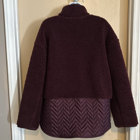 Athleta: Cozy Sherpa Snap Pullover - Picture 5 of 8